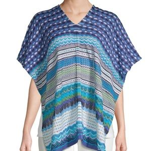 Missoni poncho made in Italy 78% cotton 22%viscose
